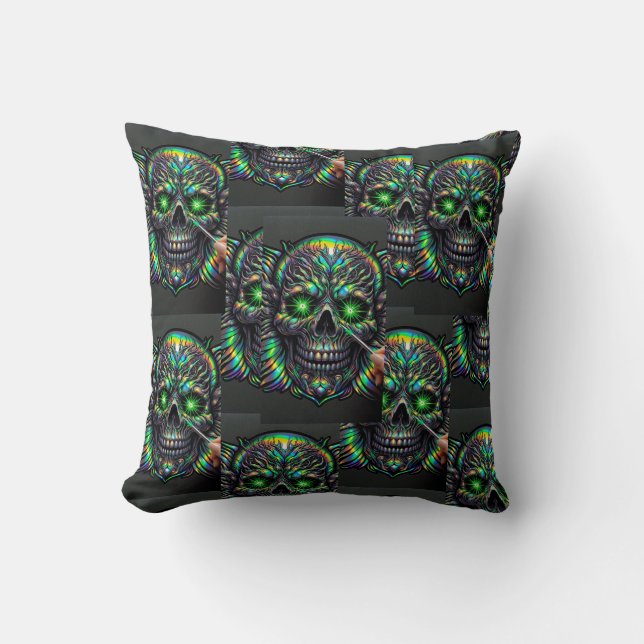 Almofada Travesseiro decorativo: Tema Gótico (Frente)