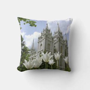 Almofada Travesseiro decorativo Templo LDS da Cidade de Sal