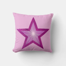 Almofada Travesseiro decorativo 'Texto' de Estrela Rosa, ro