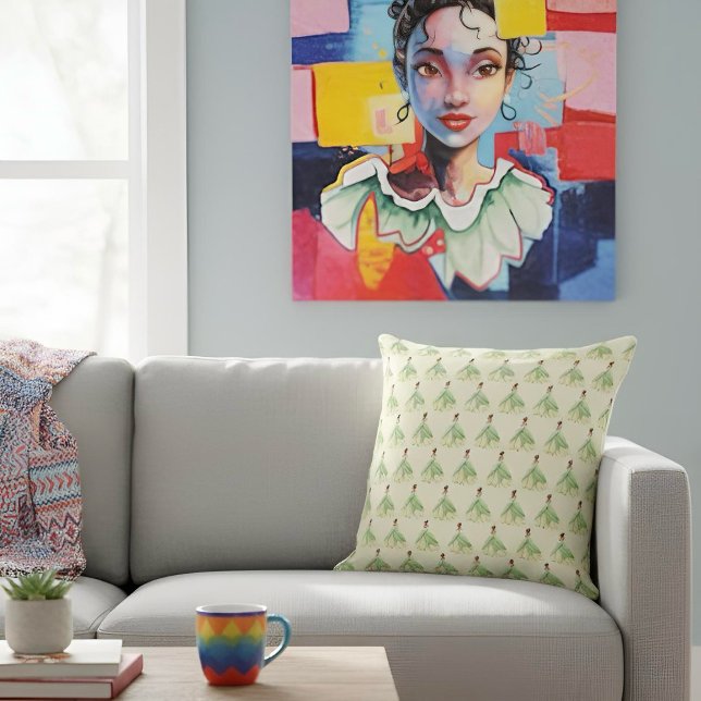 Almofada Travesseiro decorativo Tiana (Criador carregado)