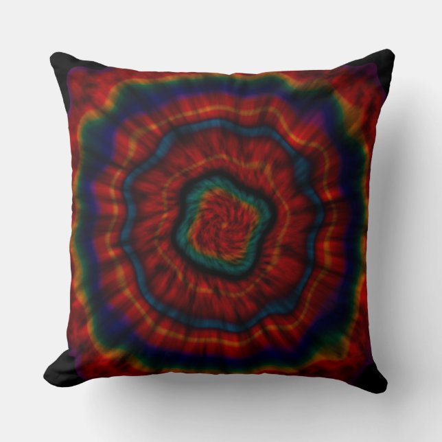 ALMOFADA TRAVESSEIRO DECORATIVO TIE DYE (Frente)