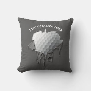 Almofada Travesseiro decorativo Torn Golf