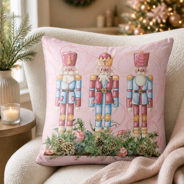 Almofada Travesseiro Decorativo Trio de Esquilo de Natal Ro (Criador carregado)