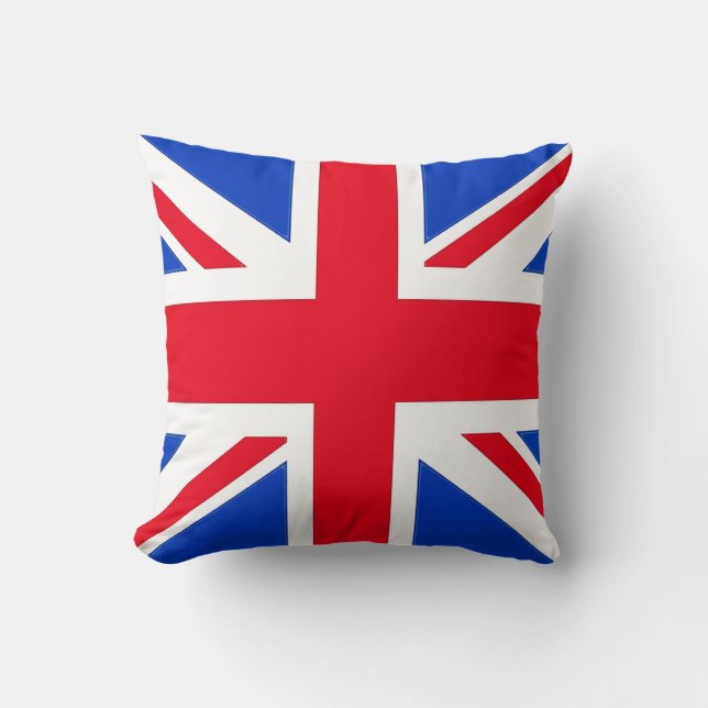 Almofada Travesseiro Decorativo Union Jack (Frente)