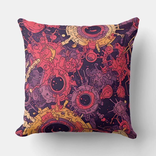 Almofada Travesseiro decorativo V-Pulse 6 (Frente)