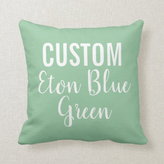 Almofada Travesseiro decorativo VERDE AZUL ETON Personaliza