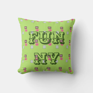 ALMOFADA TRAVESSEIRO DECORATIVO VERDE MODERNO FUNNY