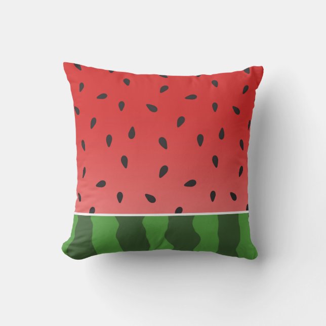 Almofada Travesseiro decorativo vermelho e verde da (Frente)