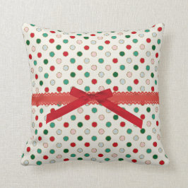 Almofada Travesseiro decorativo vermelho feminino do teste