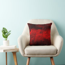 Travesseiro Decorativo Vermelho Intenso