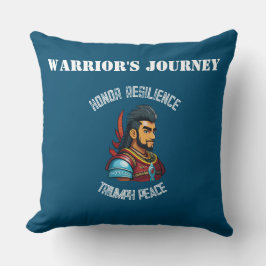 Almofada travesseiro decorativo "Viagem do Guerreiro"