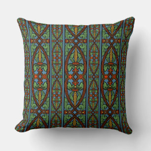Almofada Travesseiro decorativo VIII de Padrão Medieval
