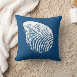 Almofada Travesseiro decorativo Vintage Clam Sea Shell