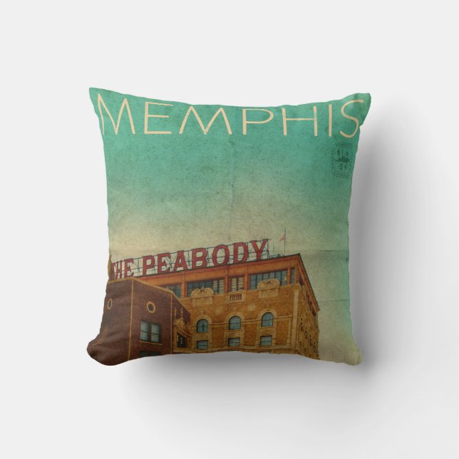 Almofada Travesseiro decorativo Vintage Memphis (Frente)