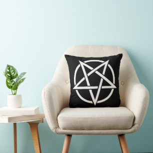 Almofada Travesseiro decorativo Wic blk 16x16