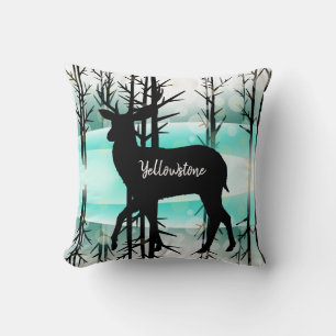 Almofada Travesseiro Decorativo-Yellowstone Deer
