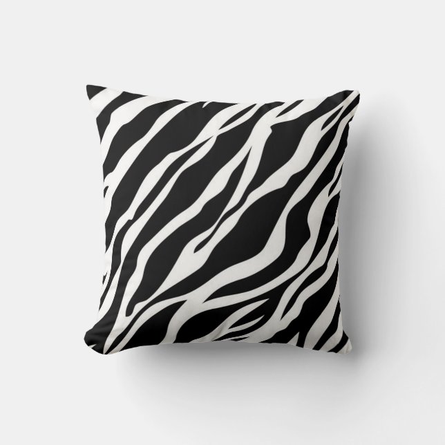Almofada Travesseiro decorativo Zebra Stripe (Frente)