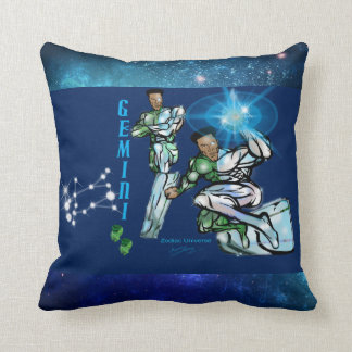 Almofada Travesseiro decorativo Zodiac Universe-Gemini
