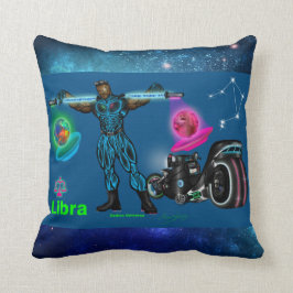 Almofada Travesseiro decorativo Zodiac Universe-Libra