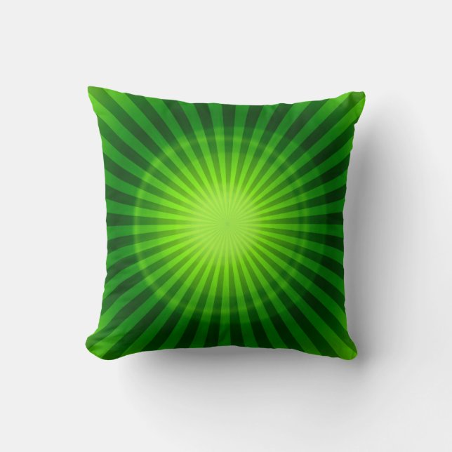 Almofada Travesseiro Design de Arte Verde Fantasy 20 (Frente)