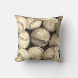 Almofada Travesseiro do basebol do vintage