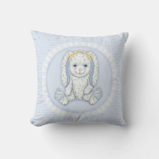 Almofada Travesseiro do Bluebell Bunny e Bolinhas Keepsasaa