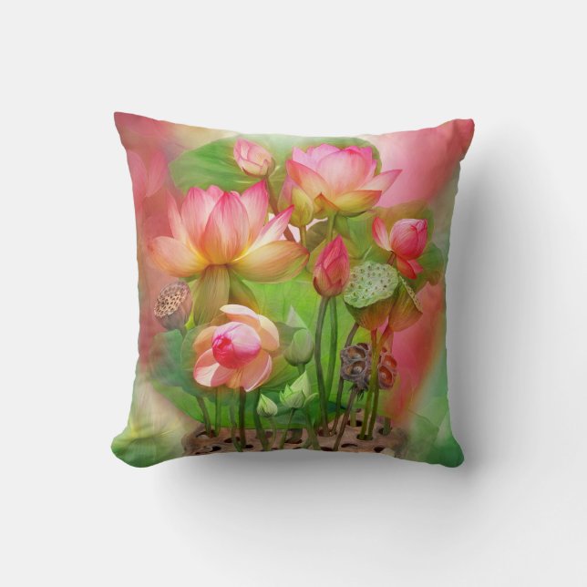 Almofada Travesseiro do decorador da arte de Chakra da raiz (Frente)