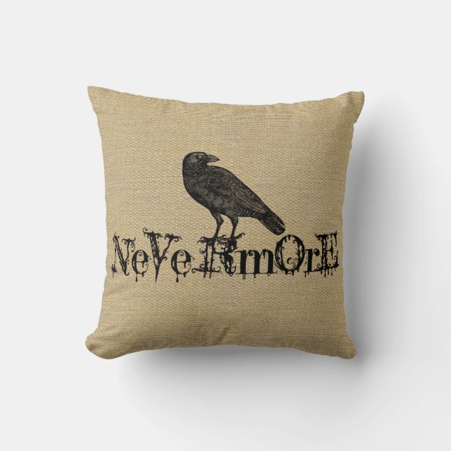 Almofada Travesseiro do Dia das Bruxas do olhar de (Frente)