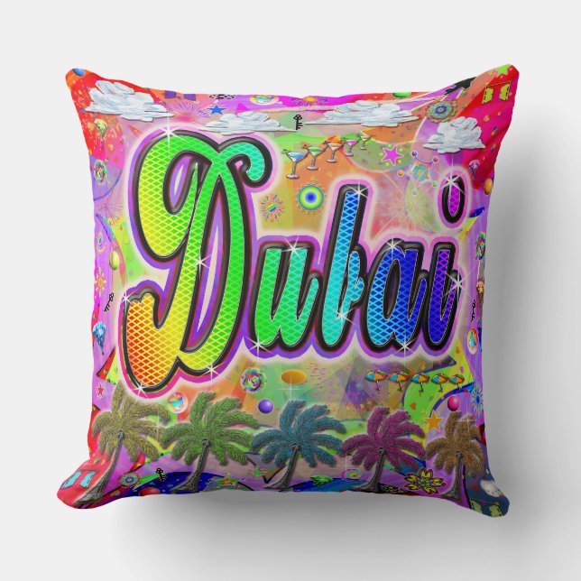 Almofada Travesseiro do Dubai Vista Express (Frente)