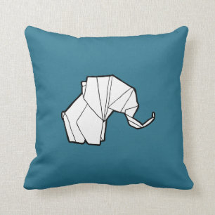 Almofada Travesseiro do elefante de Origami
