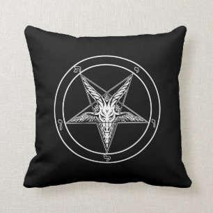 Almofada Travesseiro do estilo antigo de Baphomet