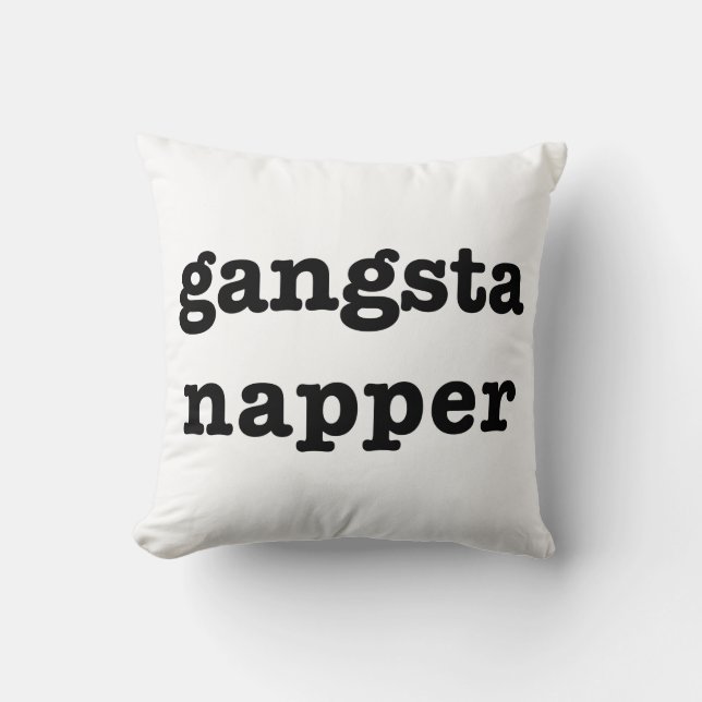 Almofada Travesseiro do Napper de Gangsta (Frente)