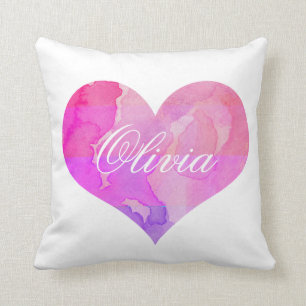 Almofada Travesseiro do nome de Olivia (lhe faça seus