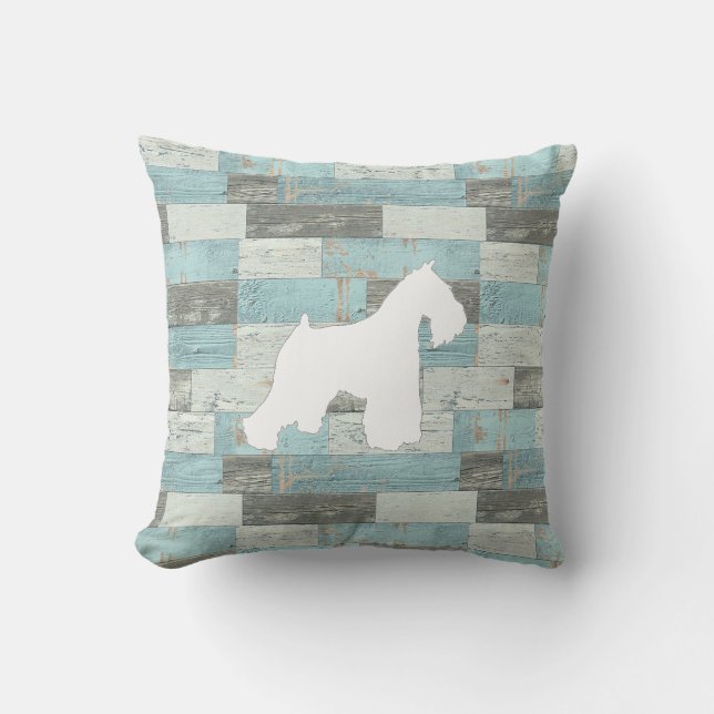 Almofada Travesseiro do Schnauzer (Frente)