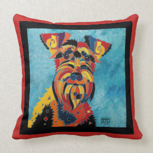 Almofada Travesseiro do Schnauzer - presentes para amantes