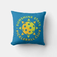 Travesseiro do Sunshine State Pickleball Club