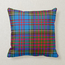 Almofada Travesseiro do Tartan do clã de Anderson