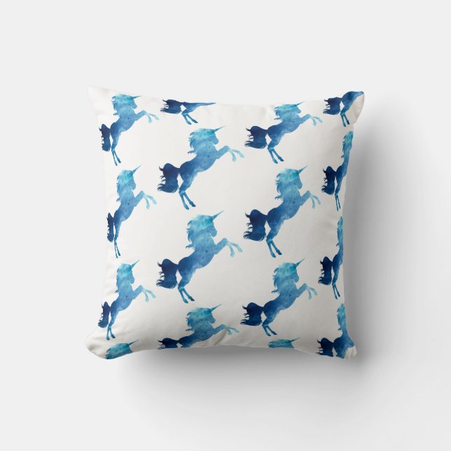 Almofada Travesseiro do unicórnio da galáxia (Frente)