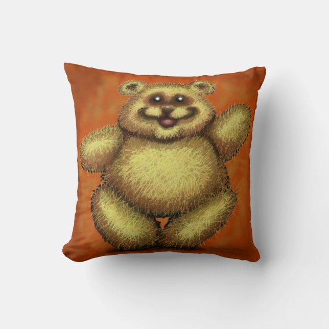 Almofada Travesseiro do Urso Fofo (Frente)