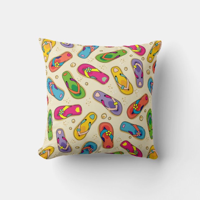 Almofada Travesseiro dos chinelos (Frente)