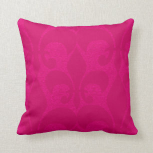 Almofada Travesseiro Dourado do design da flor de lis do