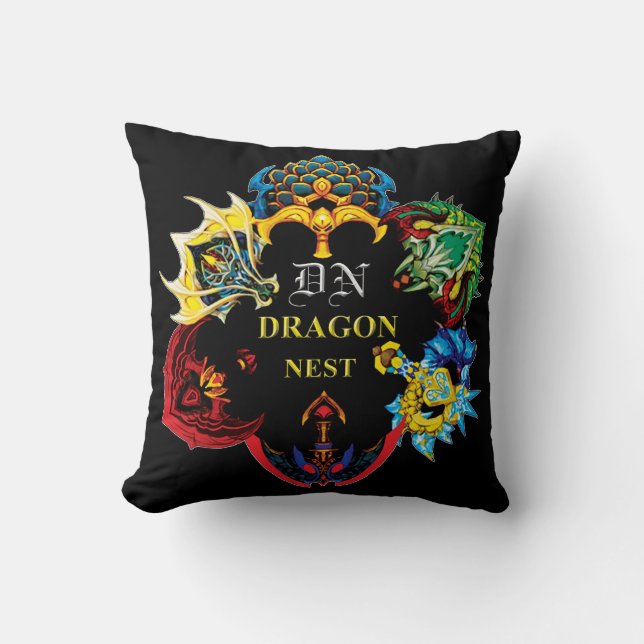 Almofada Travesseiro Dragon Nest (Frente)