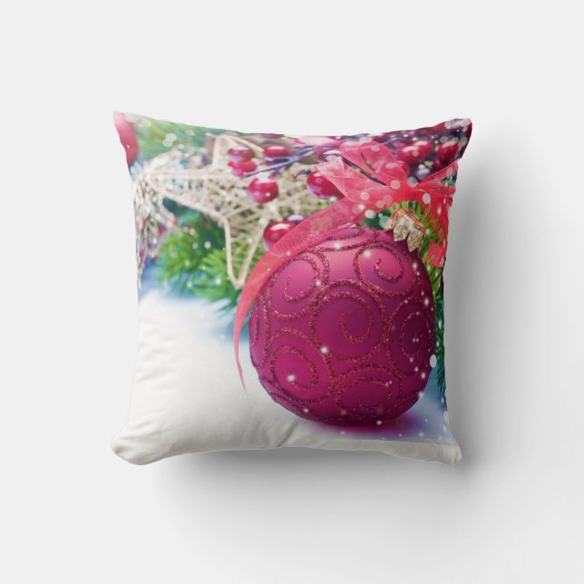 Almofada Travesseiro duplo da decoração do Natal (Frente)