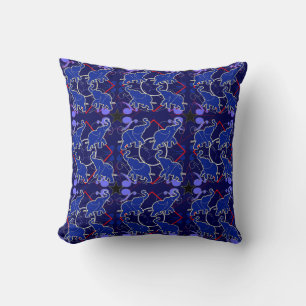Almofada Travesseiro Elefante Blue Bandana