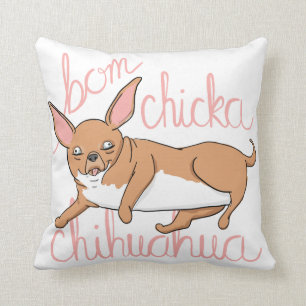 Almofada Travesseiro engraçado da chalaça do cão da