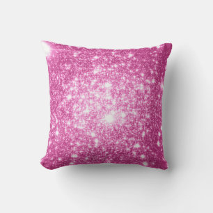 Almofada Travesseiro Estrelas Rosa Fúcsia