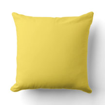 Travesseiro exterior amarelo