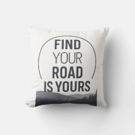 Almofada Travesseiro externo mínimo - ENCONTRE SUA ESTRADA