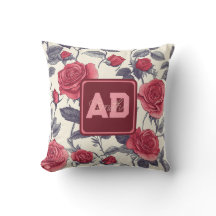 Travesseiro Família Rosa Encantadora Chic