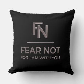 Almofada Travesseiro Fear Not For I Am With You